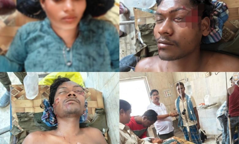 धनिया उखाड़ने जा रहे थे युवक-युवती पर भालू ने कर दिया हमला, गंभीर रूप से घायल